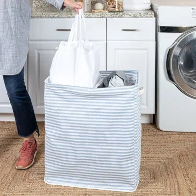 Household Essentials Laundry Sorter With Handles In Blue
