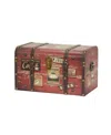 Household Essentials Medium Trunk Espresso In Multi Color