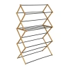 Household Essentials Meghan Bamboo Foldable Standard Drying Rack