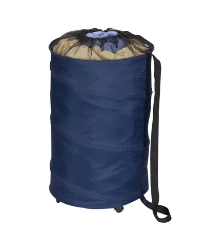 Household Essentials Pop Up Hamper In Blue