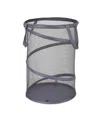 Household Essentials Pop Up Hamper In Gray