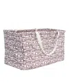 Household Essentials Rectangular Krush Container, Geometric In Multicolor