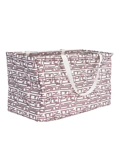 Household Essentials Rectangular Krush Container, Geometric In Multicolor