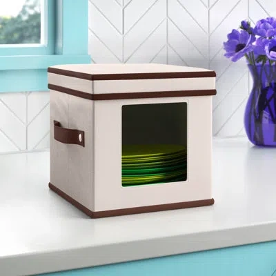 Household Essentials Saucerstoragechest In Cream