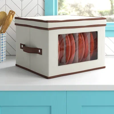 Household Essentials Storage Chest Stemware