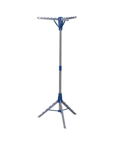Household Essentials Tripod Air Dryer, Gray In Blue