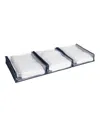 Household Essentials Under Bed Zippered Sweater Storage Bags With Clear Vision Panel, Set Of 3 In Blue