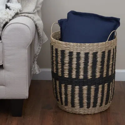 Household Essentials Wickerbasket In Natural,black