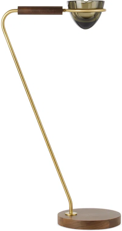 Houseplant Gold Standing Ashtray In N/a
