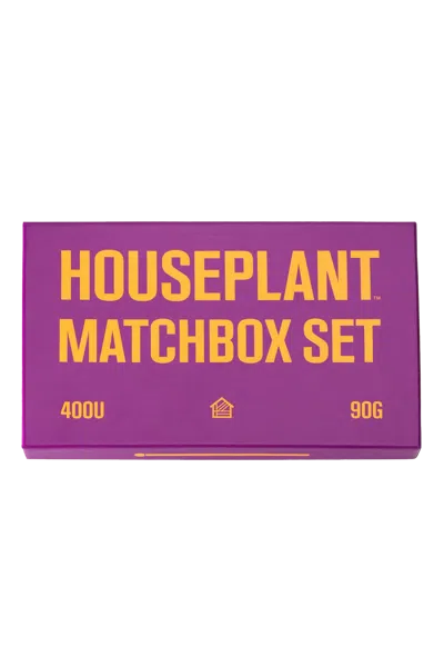 Houseplant Matchbox Set In Multi