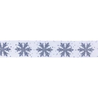 Houzbling 2.5" X 10 Yds. Ribbon (set Of 2) Wired Polyester