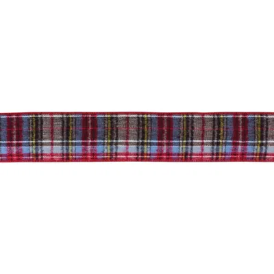 Houzbling 2.5" X 10 Yds. Ribbon (set Of 2) Wired Polyester
