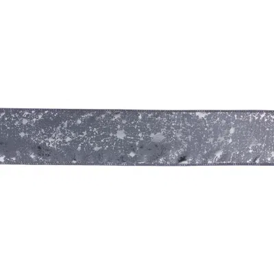 Houzbling 2.5" X 10 Yds. Ribbon (set Of 2) Wired Polyester