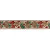 Houzbling 2.5" X 10 Yds. Ribbon (set Of 2) Wired Polyester