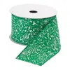 Houzbling 2.5" X 10 Yds. Ribbon (set Of 3) Wired Polyester