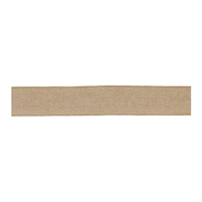 Houzbling 2.5" X 5 Yds. Wired (set Of 2) Cotton