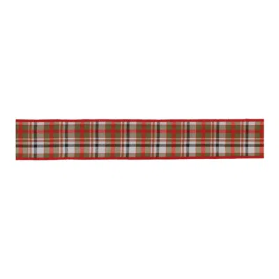 HOUZBLING 2.5" X 5 YDS. WIRED (SET OF 2) POLYESTER