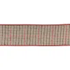 Houzbling 4" X 10 Yds. Ribbon Wired Polyester