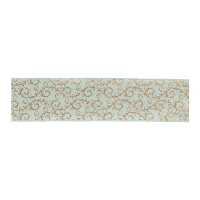 Houzbling 4" X 10 Yds. Wired Nylon/polyester In Multi