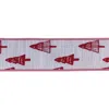 Houzbling 4" X 5 Yds. Ribbon Wired Polyester