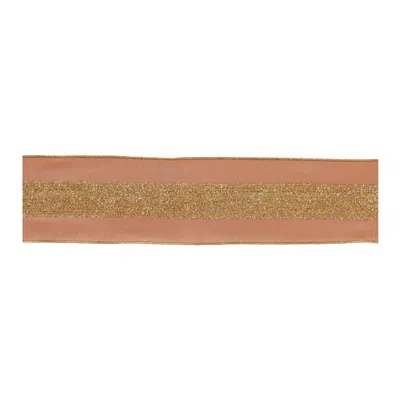 HOUZBLING 4" X 5 YDS. WIRED (SET OF 2) POLYESTER