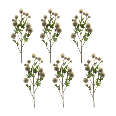 Houzbling Allium Spray (set Of 6) 26"h Plastic/polyester