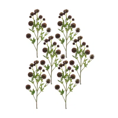 Houzbling Allium Spray (set Of 6) 26"h Plastic/polyester