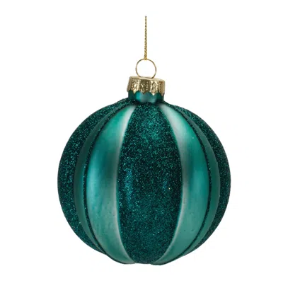 Houzbling Ball Ornament (set Of 12) 3"d Glass