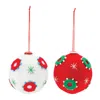Houzbling Ball Ornament (set Of 12) 3"d Polyester