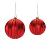 Houzbling Ball Ornament (set Of 6) 3"d, 4"d Glass