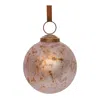 Houzbling Ball Ornament (set Of 6) 3"d Glass