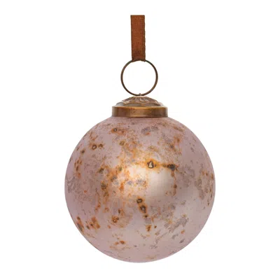 Houzbling Ball Ornament (set Of 6) 3"d Glass