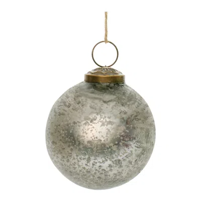 Houzbling Ball Ornament (set Of 6) 3"d Glass