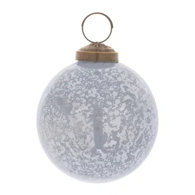 Houzbling Ball Ornament (set Of 6) 3"d Glass