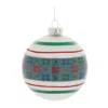 Houzbling Ball Ornament (set Of 6) 4"d Glass