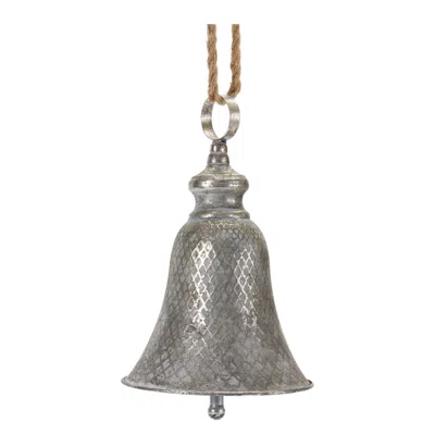 Houzbling Bell Ornament (set Of 2) 12.75"h Metal