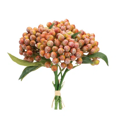 Houzbling Berry Bundle (set Of 2) 11.5"h Styrofoam/polyester In Black