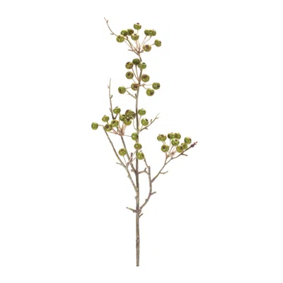 Houzbling Berry Pod Spray (set Of 6) 26"h Foam/plastic