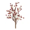 Houzbling Berry Spray (set Of 12) 17"h Foam/plastic