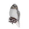 Houzbling Bird (set Of 12) 5.75"h Foam/sisal