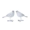 Houzbling Bird (set Of 4) 5.5"h Resin