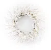 Houzbling Flocked Mixed Pine Wreath 29"d Pvc