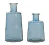 Houzbling Bottle (set Of 2) 7"h, 9.5"h Glass