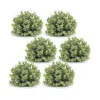 Houzbling Boxwood Half Orb (set Of 6) 7"d Plastic