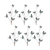 Houzbling Butterfly Spray (set Of 6) 39"h Polyester