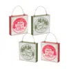 Houzbling Cabin And Trails Sign (set Of 4) 9"h Mdf