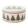 Houzbling Canister 7.5"d X 3.75"h Ceramic