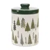 Houzbling Canister 7"d X 10"h Ceramic