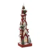 Houzbling Church 6.5"l X 24.25"h Wood