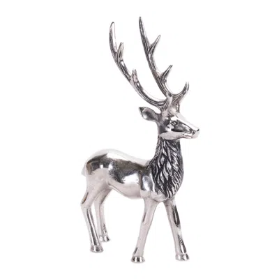 Houzbling Deer 14"h Aluminum
